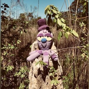 Handmade Knit Powerpuff Girls Octi Octopus Plush Inspired By Decor One Of A Kind